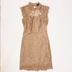 Nude Lace Dress